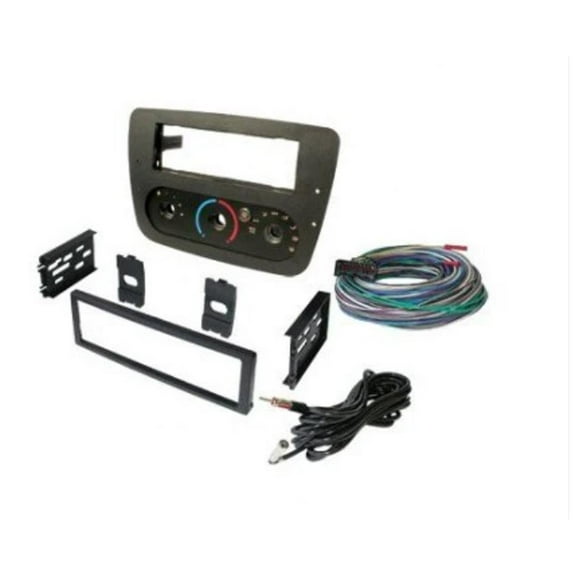 Single DIN Dash Kit or ISO for Taurus/Mercury Sable (2000-2007), All Trim Level Single DIN Dash Kit, Retains Factory Climate Control, Antenna & Speaker Wire Included (FMK578)