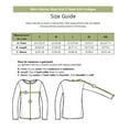 thumbnail image 4 of SAOL Aran Shawl Collar Cardigan Sweater 100% Premium Merino Wool Irish Cable Knitted Fisherman Pullover Made in Ireland | Green, 4 of 4