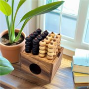 Four In A Row 3D - Wooden Strategy Game