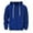 Blue, variant on Men’s Big and Tall Zip Up Hoodies Zip Hoodies for Men with Pocket