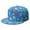 Abstract Dinosa, variant on Abstract Dinosaur Flat Brim Hat - Hand-Drawn Dino Skeleton Art Adjustable Snapback for Men & Women