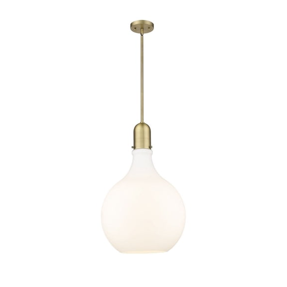 Innovations Lighting - Amherst - 1 Light Pendant In Industrial Style-24.75