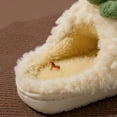 thumbnail image 4 of Akiihool Kid Slippers Slippers for Girls Boys Cute Soft Plush Outdoor Indoor Winter Warm Girls Boys Slipper (Yellow,9.5), 4 of 5