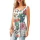 thumbnail image 4 of Playeras,Blusas y Tops,Ropa para Mujer Crop Tank Tops Para Mujer Camiseta de tirantes transpirable sin mangas con cuello redondo para mujer (Green, XXL), 4 of 6