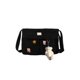 thumbnail image 1 of Bolso Cruzado para Mujer Insignias Lona Japonesa Mensajero (colgante Oso Negro), 1 of 9