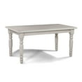 thumbnail image 5 of Grain Wood Furniture Valerie Original Solid Wood 63" Dining Table, Off-White, 5 of 9