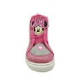 thumbnail image 3 of Disney Minnie Mouse Toddler Girls' Dotty High Top Sneaker, 3 of 4