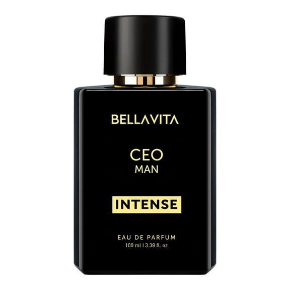 BELLAVITA CEO Man Intense, Cologne for Men, 3.4 oz EDP Spray