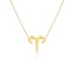 thumbnail image 1 of Constellation Thema de amistad Collar creativo cómodo Ins exquisito Accesorio de moda liviano a prueba de óxido Aries Gold Inevent AP009329-01, 1 of 6