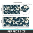 thumbnail image 7 of Pioneer Flower Floral Print Pattern Kitchen Rugs Sets Of 2,Anti Fatigue Kitchen Mat Rugs Non Slip Washable,Decorative Kitchen Floor Mats for Kitchen,Sink,Laundry,17"x30"+17"x47", 7 of 7