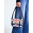 thumbnail image 2 of Free Assembly Women's Beaded Plaid Shoulder Bag, Multi, 2 of 4