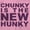 Pink, variant on Chunky is the New Hunky Trend Youth T Shirt Tee Boys Infant Toddler Brisco Brands 18M