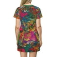 thumbnail image 4 of Mix paint abstract fashion design All Over Print T-Shirt Dress, 4 of 4