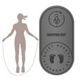 thumbnail image 4 of TPE Exercise Rope Skipping Mat Soundproof Shock Absorption High Density Indoor Fitness Cushion Yoga Mat for Women and Thick 8mm, 4 of 8
