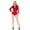 RED-ML, variant on Long Sleeve Romper - Style: 71067-RED-SM