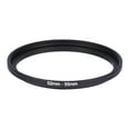 thumbnail image 2 of Akozon   Filter Ring Adapter Photography Step Up Rings 52mm-55mm 52mm To 55mm Step Up Rings Metal Lens Filter Ring Adapter Black 52-55, 2 of 6