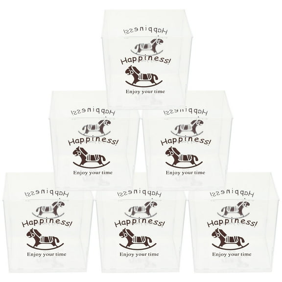 PBPBOX Multi Plastic Cake Dessert Cups for Home Use with Smooth Surface and Stable Materials 150ml