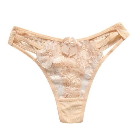 Xiaoxatg Sexy Panties for Women Women Underwear Thongs Lace Panties G String Thong Stretch Ladie Brief Underwear Bikinis for Women Underwear