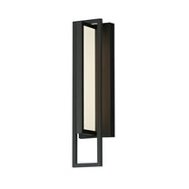 40654BK Maxim Lighting Formation VX - 16W 1 LED Outdoor Wall Mount-18 Inch Tall and 4.75 Inch Wide