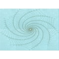 thumbnail image 1 of Ahgly Company Machine Washable Indoor Rectangle Transitional Blue Diamond Blue Area Rugs, 4' x 6', 1 of 7