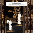 thumbnail image 5 of Red Lantern Black Lacquer Sideboard - Royal Ladies, 5 of 7