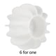 thumbnail image 5 of Bola mágica de silicona ecológica para lavadora, 6 uds. (blanco), 5 of 9