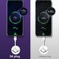 thumbnail image 3 of Trayknick 5A USB Type C Phone Super Fast Quick Charging Cable Data Sync Cord for Huawei, 3 of 12