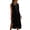 Black, variant on Sleeveless Womens Summer Dresses Casual Loose Fit Maxi Dress Side Split Sundresses with Pockets Crewneck A Line Long Dress, Yellow XL