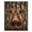 Brown, Pattern 18, variant on ODIKA 4'x6' Machine Washable Non-Slip Area Rug, Graphic Black High Traffic Rug, Black, 966774