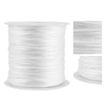 thumbnail image 4 of Home Decoration 100M X 0.8mm Nylon Chinese Knot Cord Rattail Macrame  Thread String White, 4 of 8