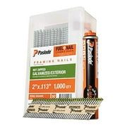 Paslode Fuel Cell Framing Nail,2 In,PK1000 650564