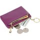 thumbnail image 3 of Monedero de piel auténtica ZHAOCHENG para mujer con bolsillo con cremallera, 3 of 5