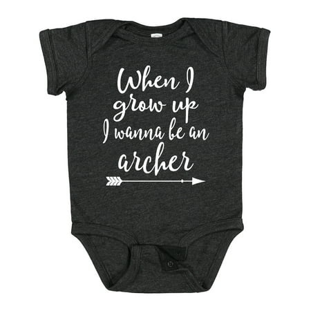 

Inktastic Future Archer Childs Archery Arrow Gift Baby Boy or Baby Girl Bodysuit