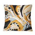 thumbnail image 3 of Designart "Retro Contrast II" Abstract Throw Pillow - Modern Pillow For Couch - Insert And Pillows Covers For Bedroom Decor, 3 of 5