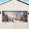thumbnail image 2 of Nuevas Decoraciones Navideñas Telón De Fondo Navideño Para Garaje Decoración Navideña Para Garaje Póster Mural Para Puerta De Garaje Navideño Disponible En Dos Tamaños: 7 X 16 Pies Y 6 X 13 Pies, 2 of 7