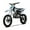 Blue, variant on SYX MOTO K1 125cc Dirt Bike for Teens & Adults, 50 MPH, 123 Mi Range, 4-Speed Manual, Kick/Electric Start, Black
