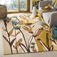 thumbnail image 2 of SAFAVIEH Jardin Collection 5' x 8' Ivory/Multi JAR322A Handmade Floral Premium Wool Area Rug, 2 of 4