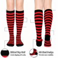 thumbnail image 3 of DOVACKA Cotton Knee High Socks for Women, Long Tall Stockings, Breathable Stretchy, Great for Halloween Costume & Daily Wear, 3 of 6