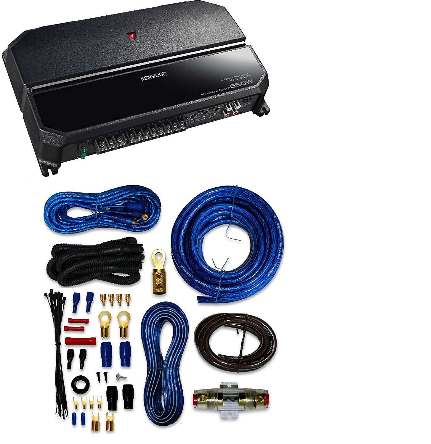 Kenwood Performance Series KAC6407 550 Watts 4Channel Class AB Car