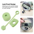 thumbnail image 3 of Silicone Spill Proof Stopper Set, 4 Set Spill Proof Stopper Tumbler Accessories Including Straw Cover  Square Leak Stopper Round Lid Stopper Plug For Home Kitchen Restaurant, 3 of 8