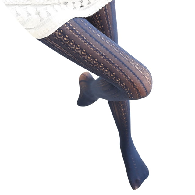 Outfmvch Bas pour Femmes Culotte et Bas Collants de Compression pour Femmes Bas Résille pour Femmes Collants pour Femmes Bas Cuisse Haute Bas Résille Justaucorps Résille pour Femmes Bleu Marine Taille Unique