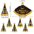 thumbnail image 4 of 12pcs New Years Hats New Years Eve Hats, the 2025 new years hats feature cute and exquisite appearances to bring you more fun, 4 of 5