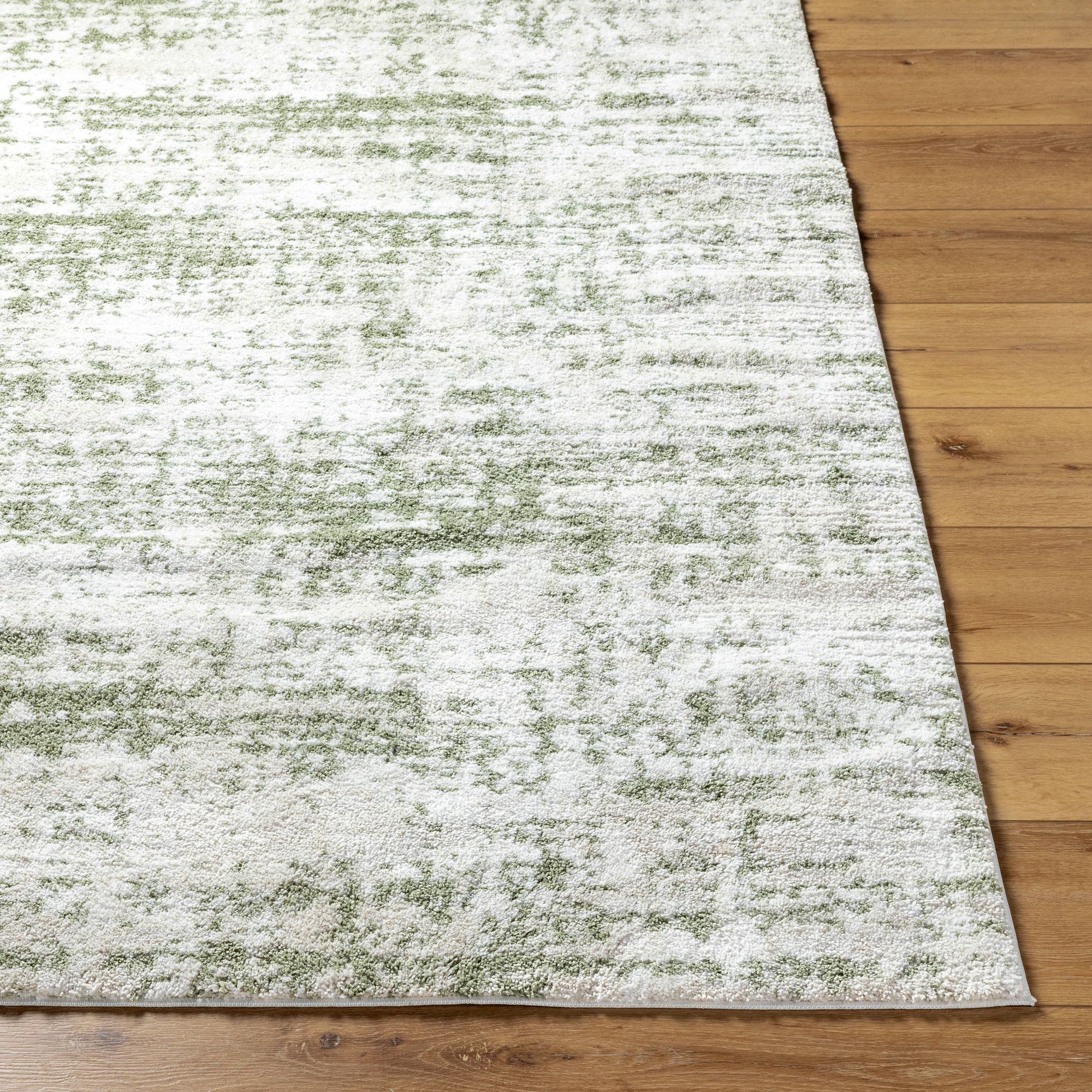 Artistic Wavers Osaka Area Rug, 7'10" x 10', Cream/Dusty Sage