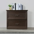 thumbnail image 2 of Jefferson 2-Drawer Engineered Wood Lateral File in Espresso Finish, 2 of 11