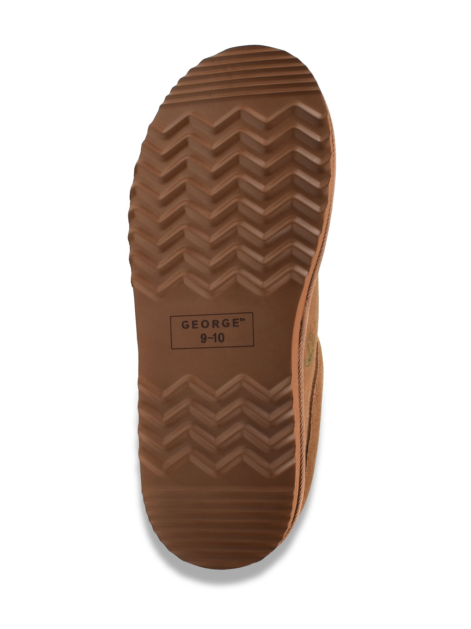 George Men's Suede Clog Slippers