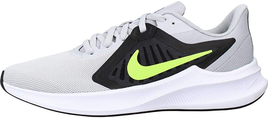 Nike Downshifter 10 Mens Shoes Size 13, Color: Grey Fog/Black/White - image 4 of 9
