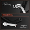 thumbnail image 5 of A-Premium Power Steering Pressure & Return Hoses Line Assembly Compatible with Toyota Echo 2000-2005 & Scion xA 2004-2006, xB 2004-2006, 1.5L, Pump to Rack/Gear to Reservoir/Cooler, 5 of 6