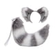 thumbnail image 5 of Cats Ears Hair Hoop Long Tail Cosplay Headpiece Accesorios para el cabello Dress up Decor Headwear para fiestas temáticas de animales Performance Gris Fernando Traje de juego de cosplay, 5 of 8