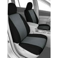 thumbnail image 2 of CalTrend Center Captain Chairs Carbon Fiber Seat Covers for 2005-2010 Dodge Caravan|Grand Caravan - DG240-03FC Charcoal Insert with Black Trim, 2 of 3