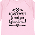 thumbnail image 4 of Inktastic I Can't Wait to Meet You Grandma Baby Announcement Boys or Girls Long Sleeve Baby Bodysuit, 4 of 5